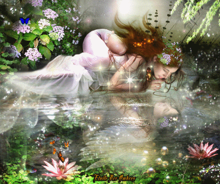 dans gif feerique angereflett