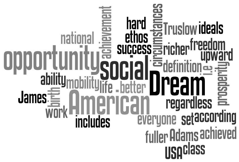 Does american dream mean you essay